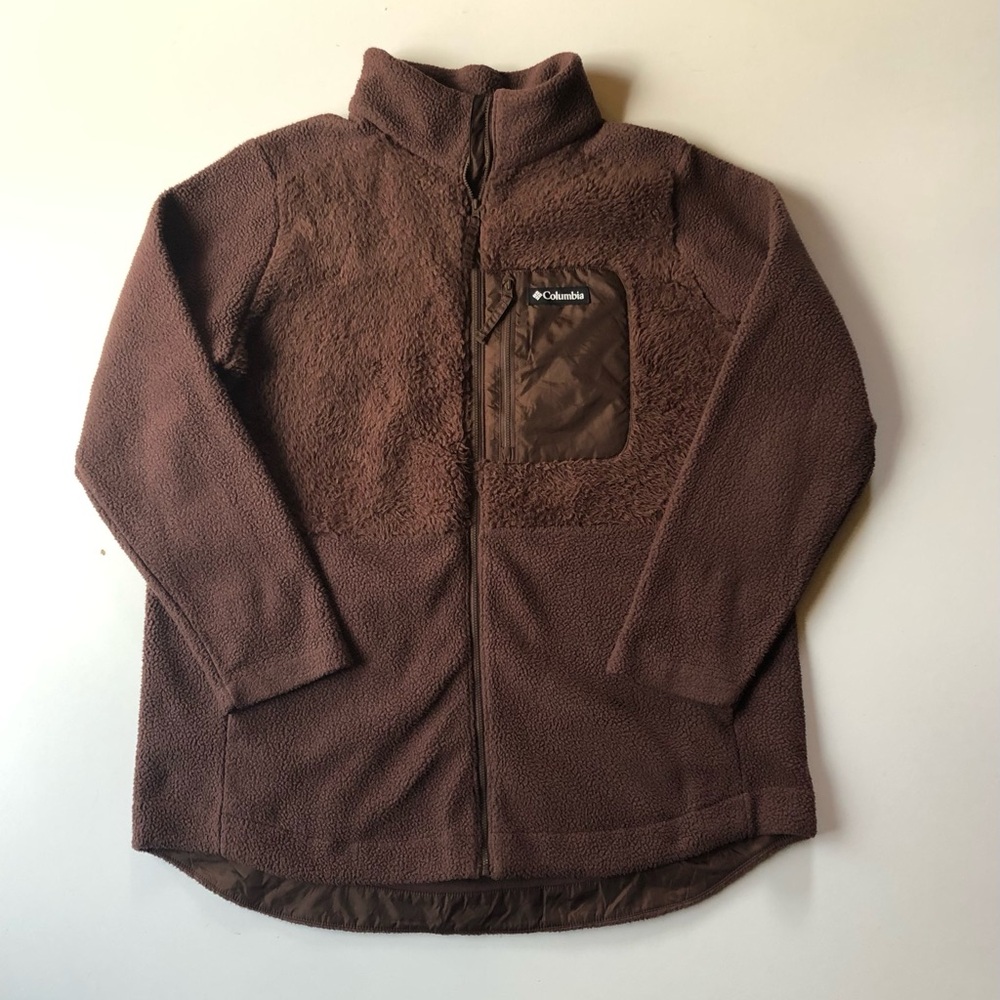 Women's Columbia Lodge Sherpa Full Zip Fleece Jacket